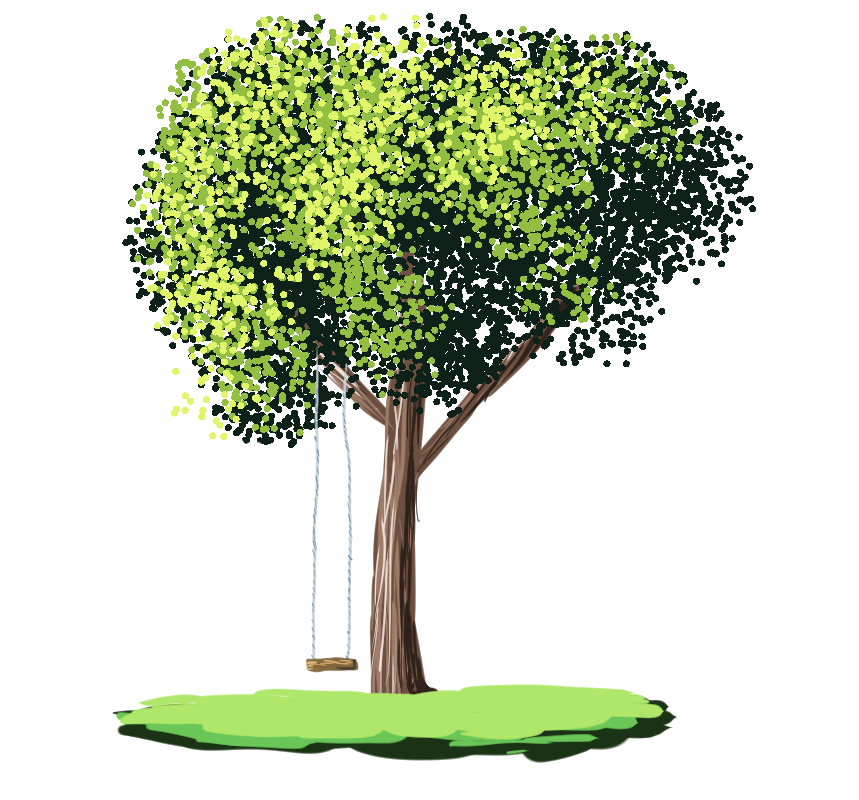 Easy Digital Tree Painting Tutorial for Beginners